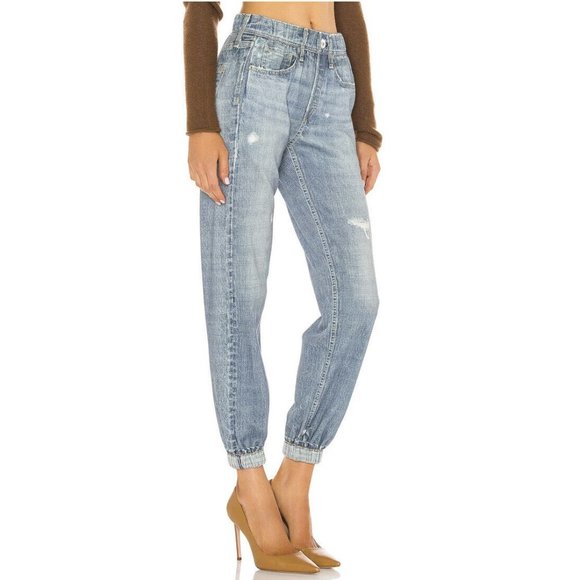 Rag & Bone Miramar Relaxed Jogger Pants Glass Hill Blue Relaxed - Picture 4 of 7